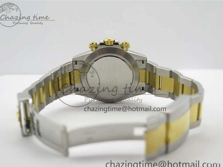 MiroTime 0420 Daytona 116503 SS YG Noob 1:1 Best Edition 904L SS Case and Bracelet White Dial SA4130 V WellDesigned 3176